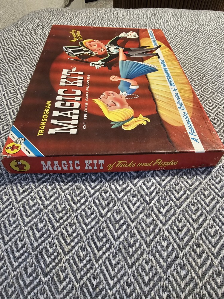 Vintage 1953 Magic Kit Transogram