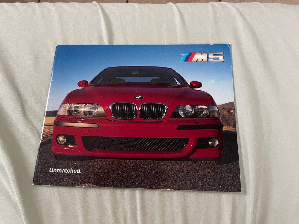 2000 BMW M5 E39 US Brochure E39 M5