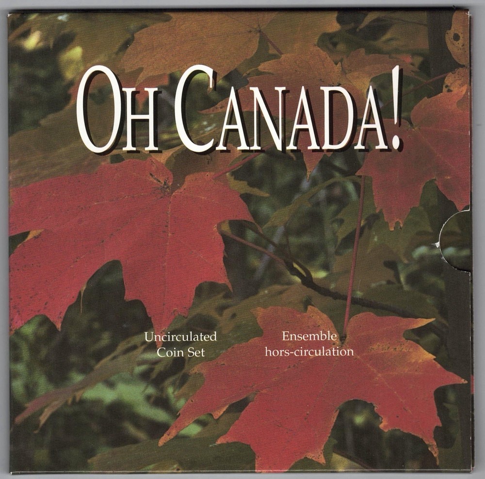 1997 Canada O Canada Coin Set - Royal Canada Mint -