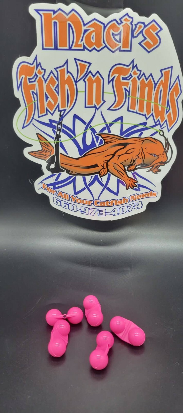 Inline Catfish Rattles Cod Halibut Flatties Bead Rattles Fish Attractant 25 -100