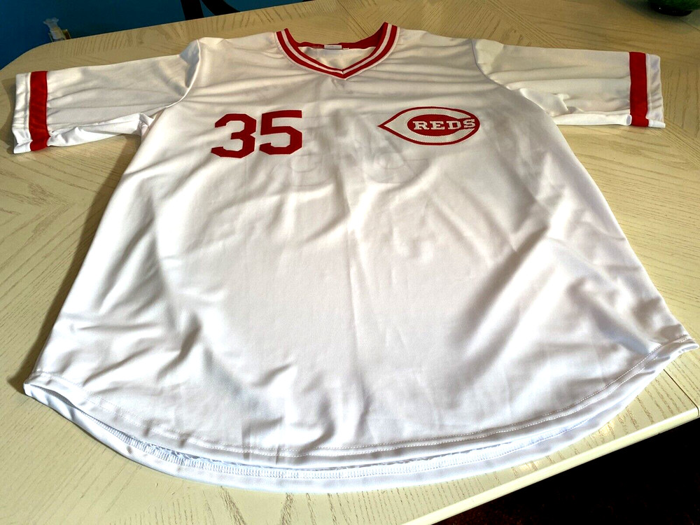 Don Gullett Signed Reds Jersey -JSA Authenticated
