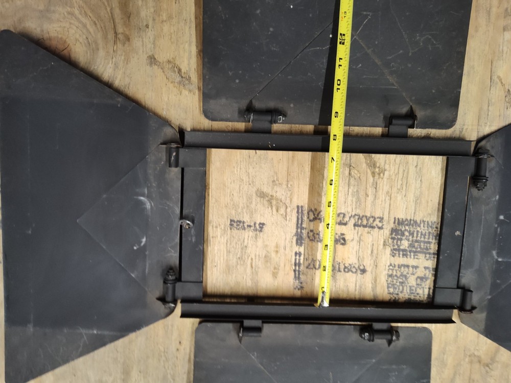Vintage 12”(rectangle) Barndoor Capron / Mole Richardson, (12" x 8" rectangle)
