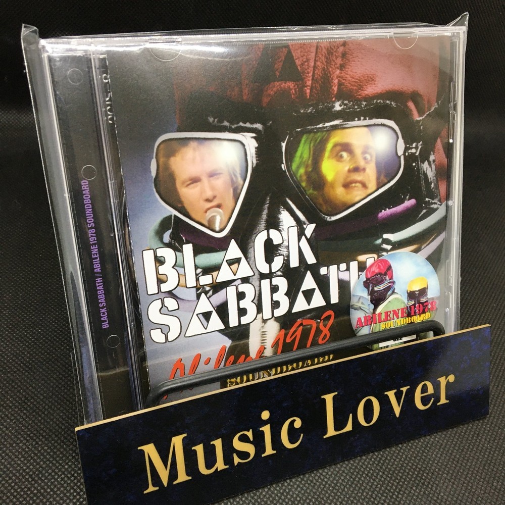 BLACK SABBATH / ABILENE 1978 SOUNDBOARD / 1CD