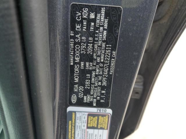 Camera/Projector Hatchback Camera Front Fits 19-20 FORTE 306667