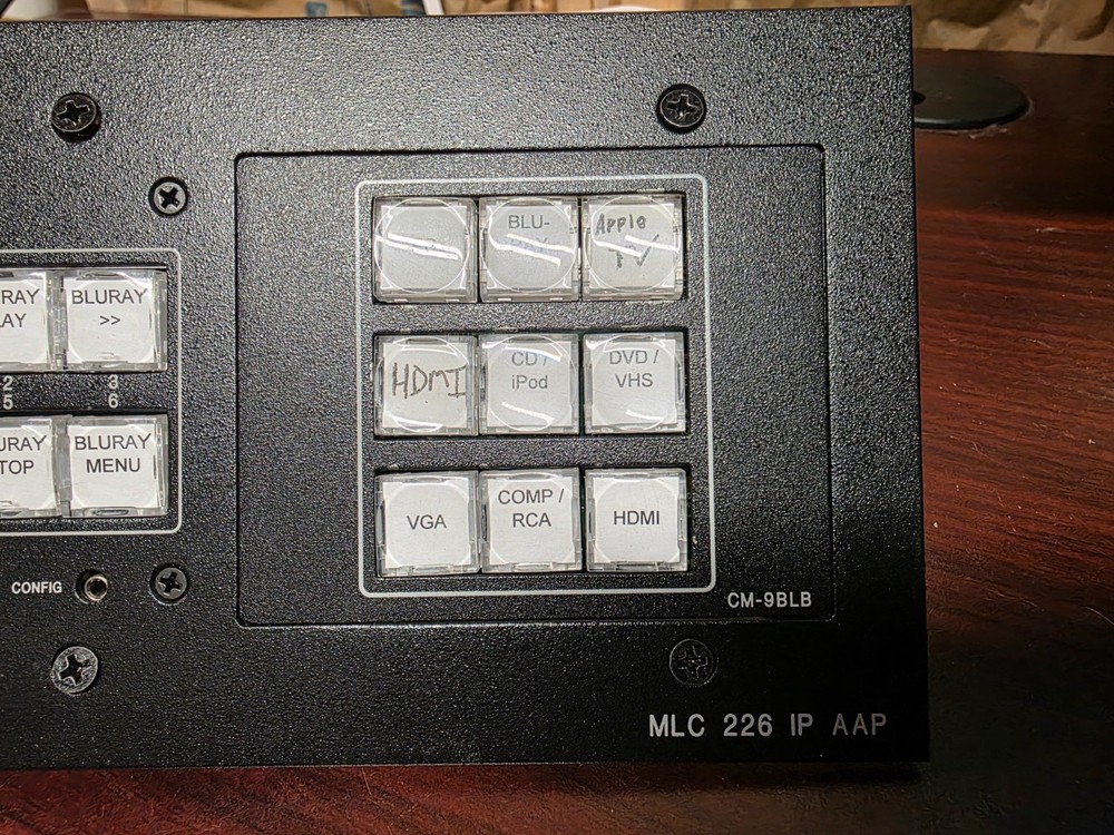Extron MLC 226 IP AAP and CM-9BLB