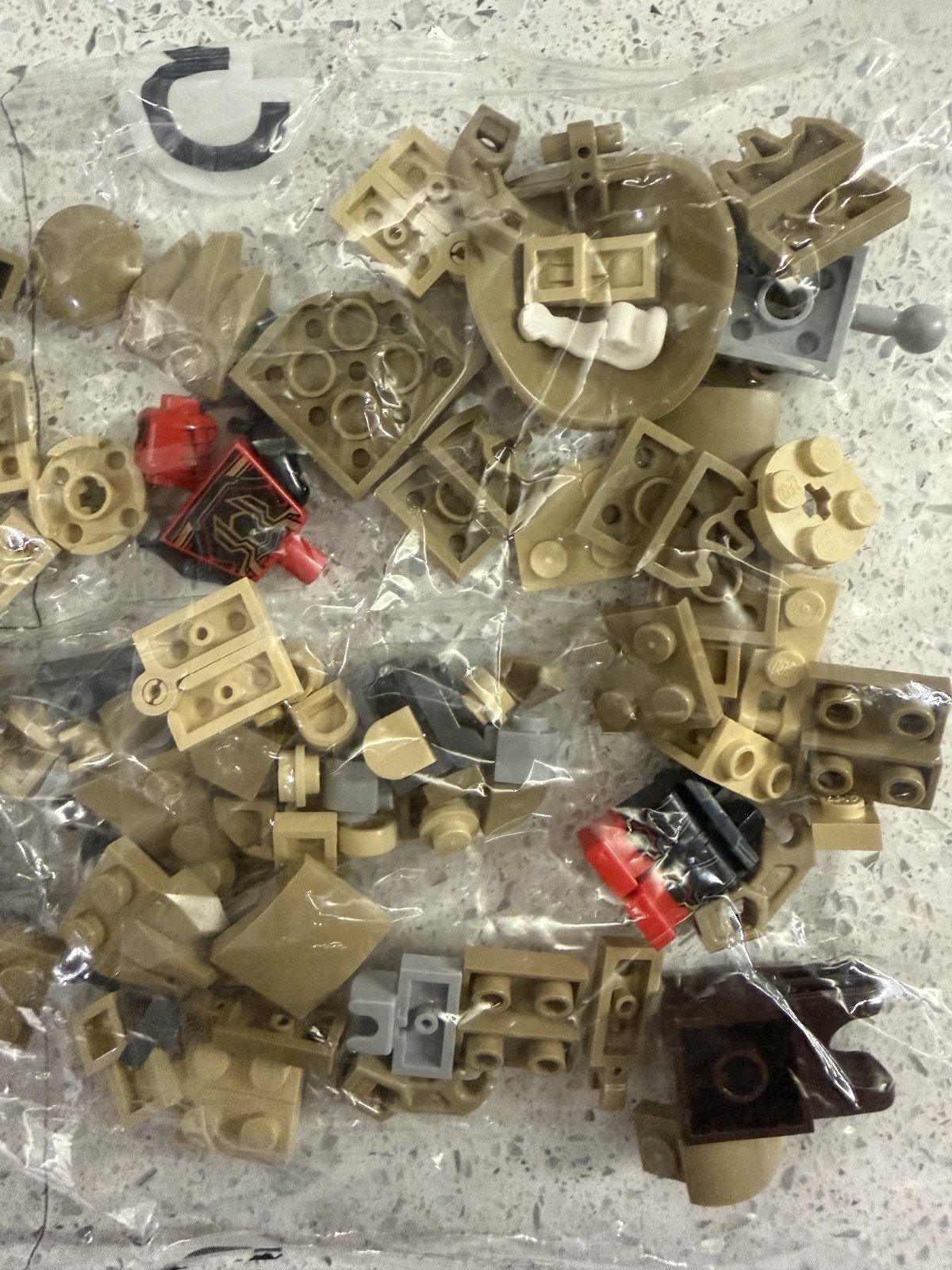 Lego Marvel Spider-Man vs Sandman Final Battle 76280 Sealed Bag 3 Only