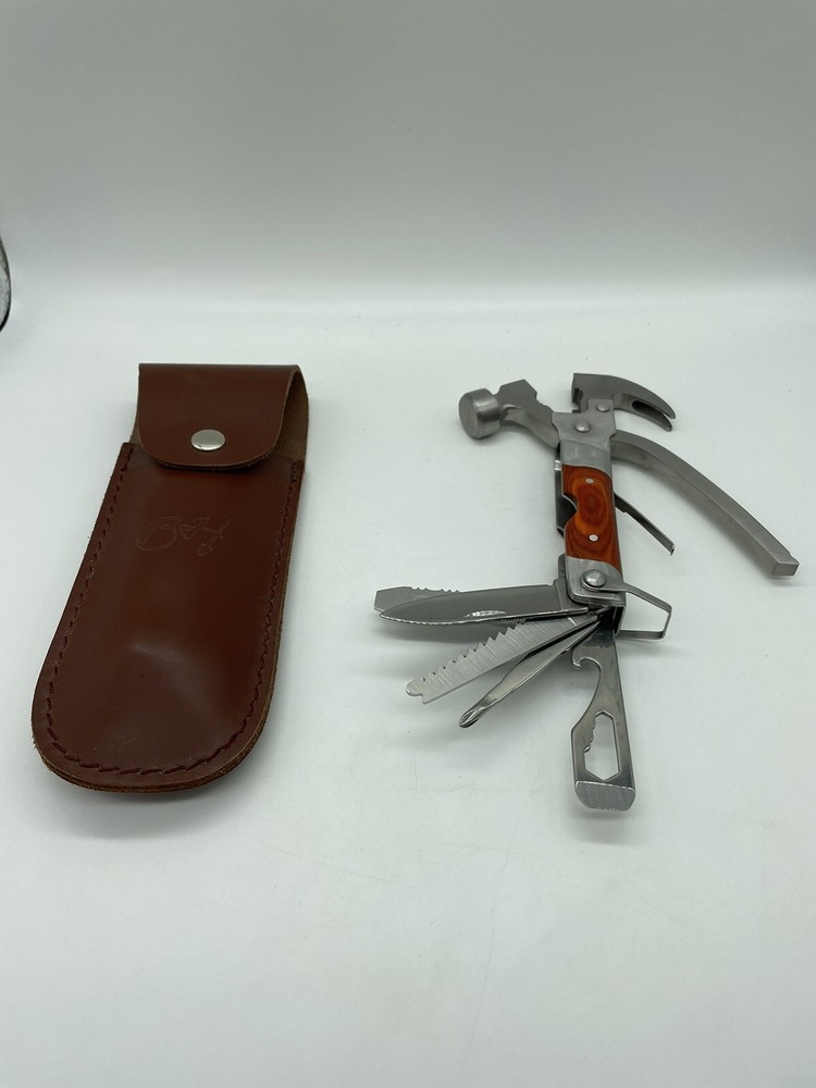 B&H Muli-Tool With Pouch Belt Loop hammer very nice condition