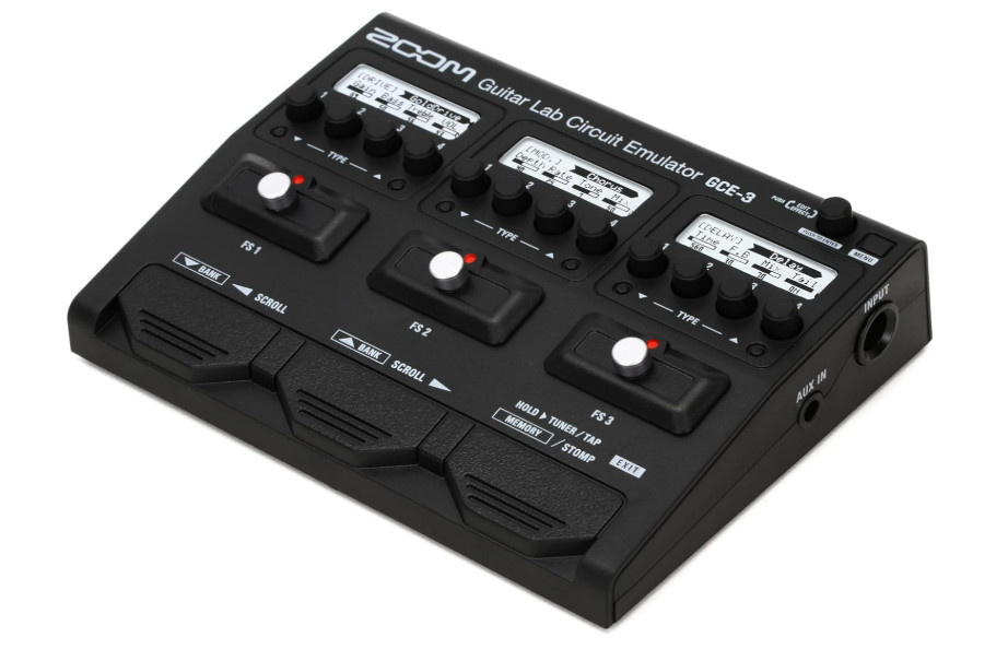 Zoom GCE-3 Guitar Lab Circuit Emulator USB Audio Interface