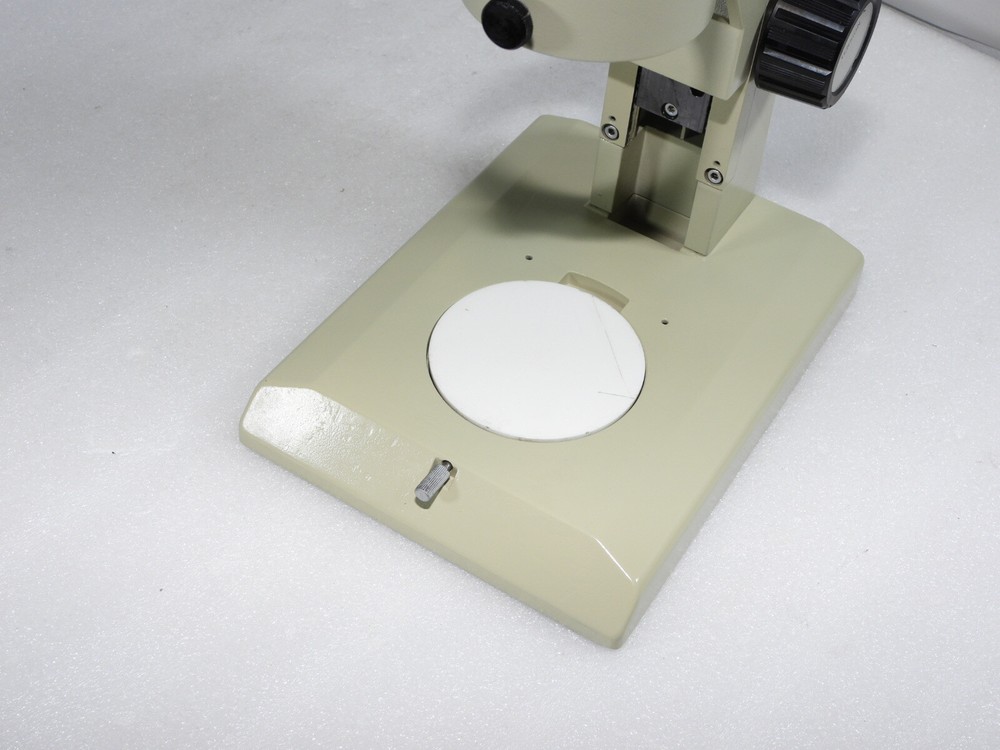 Stereo Microscope Track Stand & Focus Knobs 76mm Body Holder for Nikon SMZ-2B