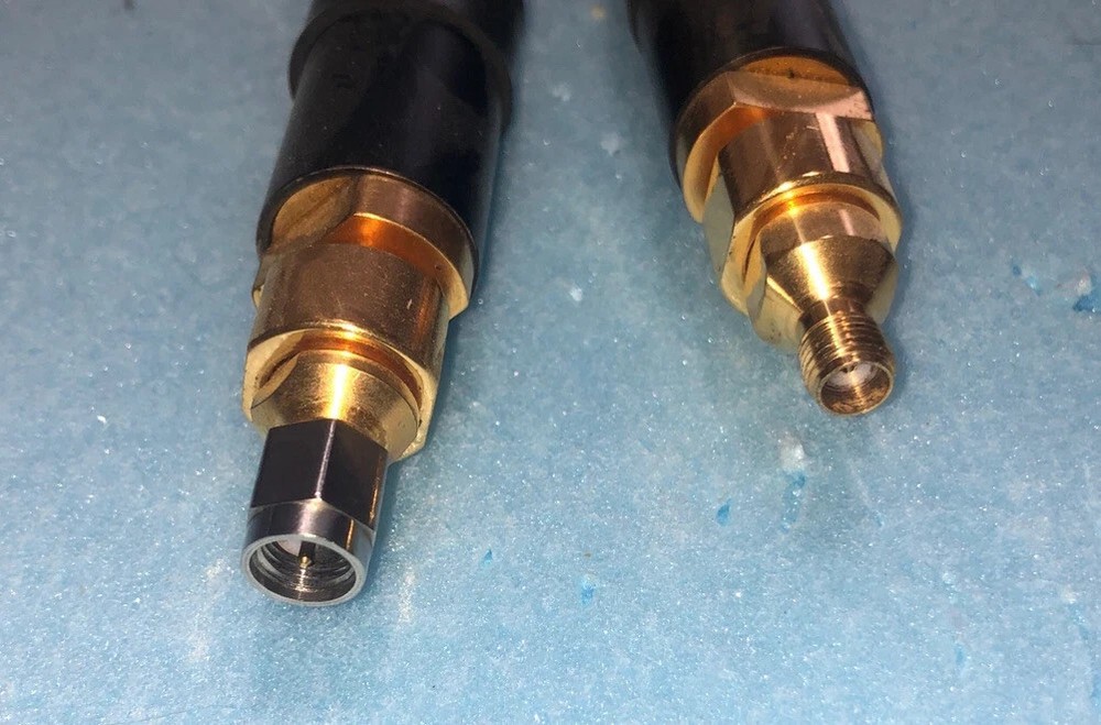 2 Test Cable Adams Russel 2026-M005 / FSCM 11556 DC -18Ghz Sma Like New