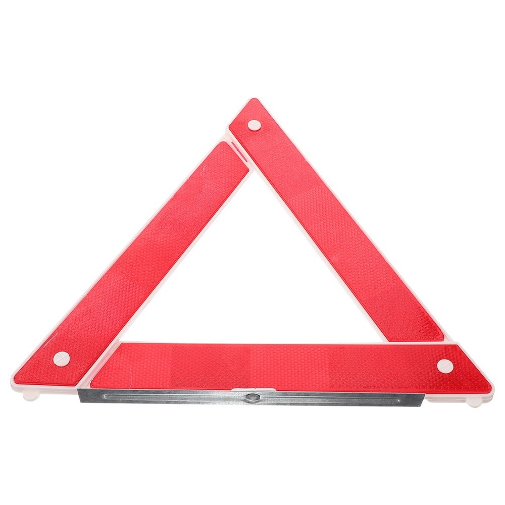 Folded Triangle Warning Sign Roadside Safety Triangles Reflective