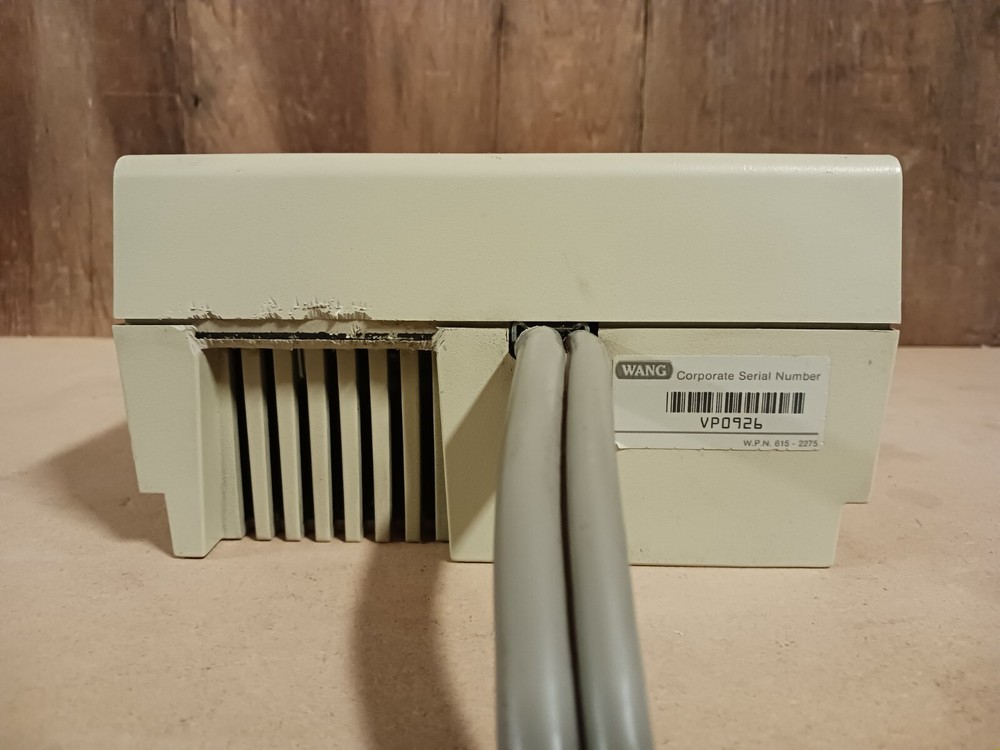 Wang Office Assistant, 80186-based, 512K Memory, (2) 5.25" Floppy Disk Drive