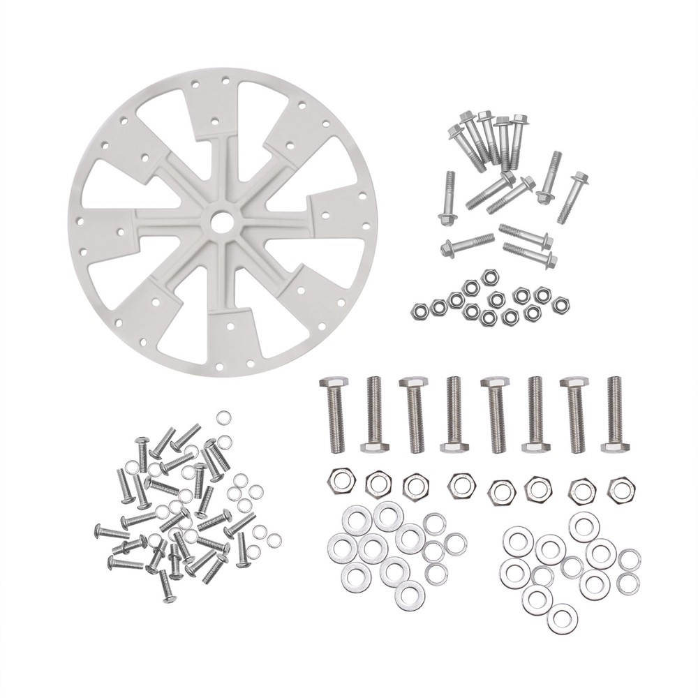 Wind Turbine Generator Kit 600W 12V 8 Blade with Controller Windmill Power