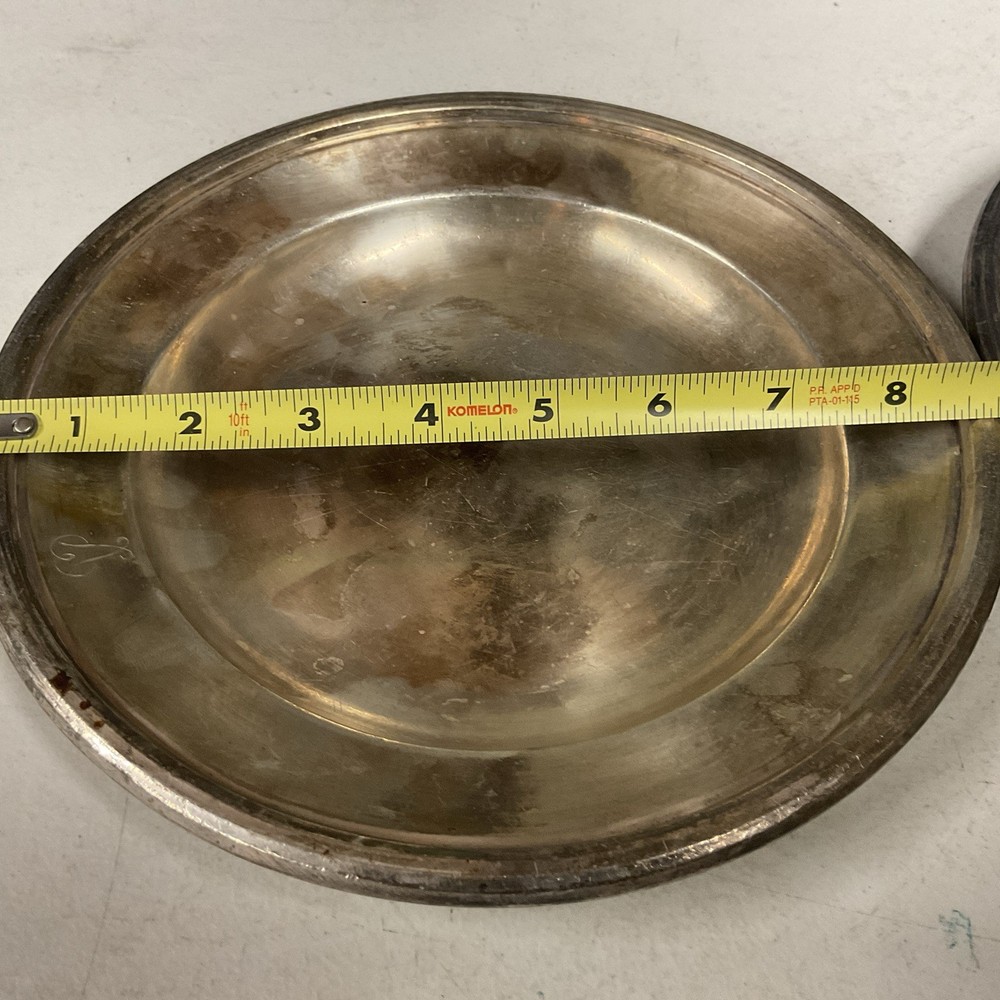 Christofle Silver Plate Plate - Silverplated Tableware Serving Plate