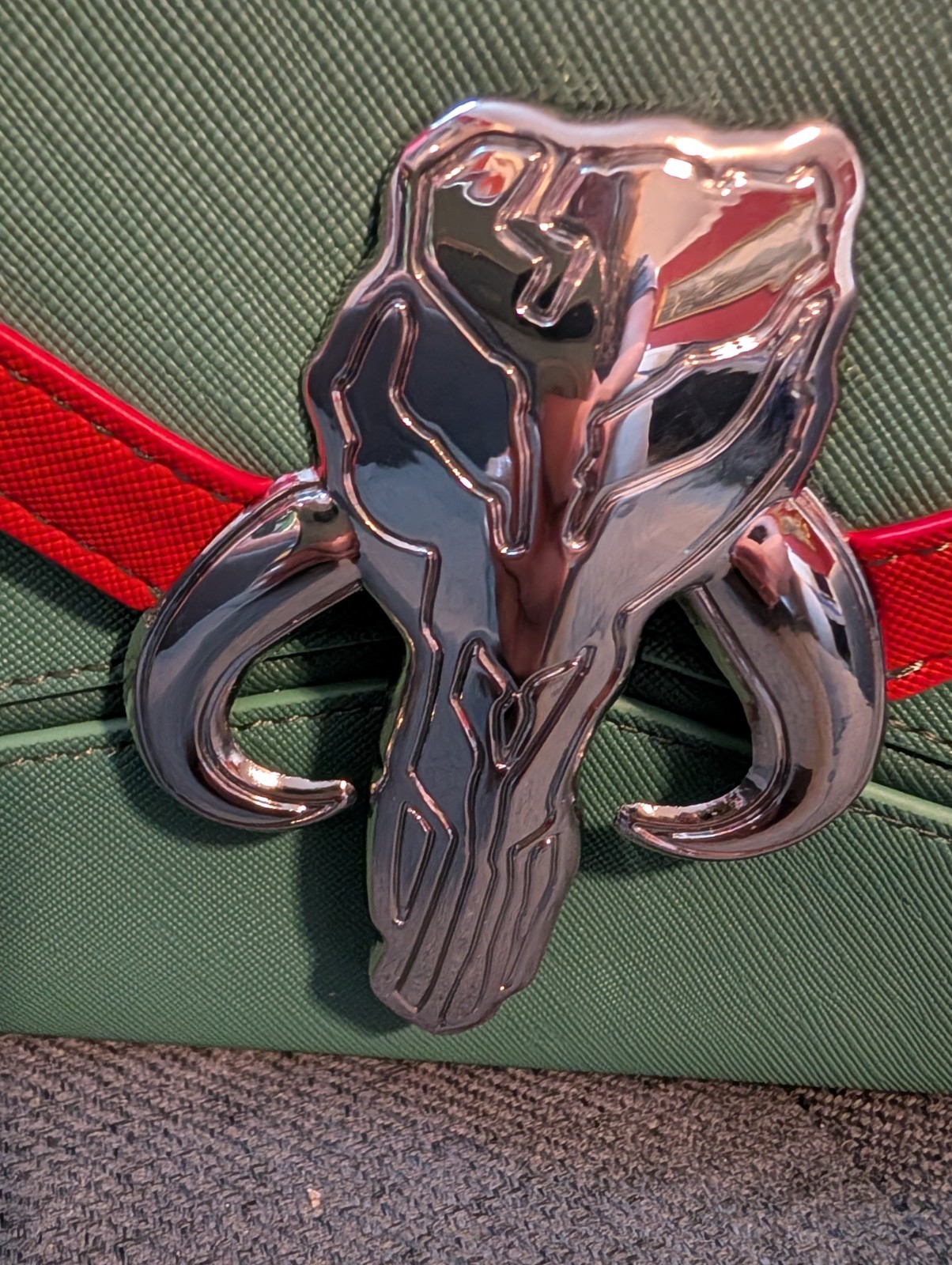 Loungefly Star Wars Boba Fett Cosplay Crossbody Bag Purse Green New NWT