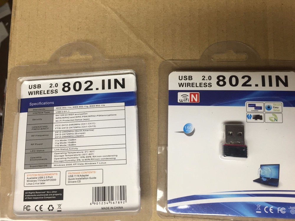 Mini / micro Wireless N Fast USB Wifi Adapter LAN Network Adapter 802.11n/g/b