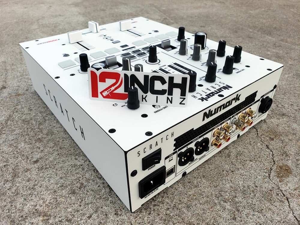 Numark Scratch Skin - white/black