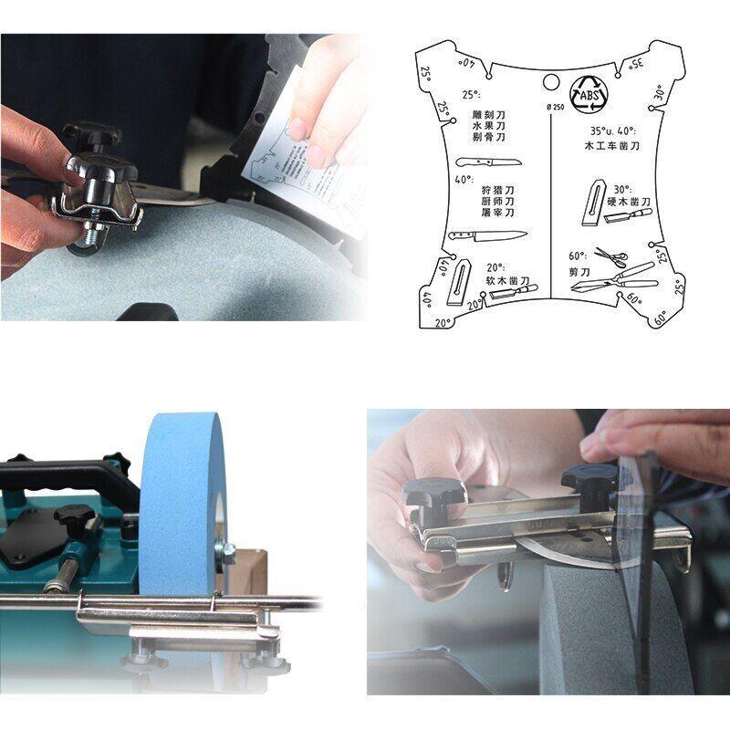 10 Inch Sharpener low Speed Grinder Polishing Machine Desktop Grinding Machine