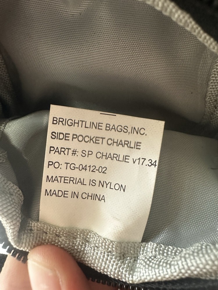 Brightline B7 Flex System Modular Pilot Flight Bag-preowned Must See