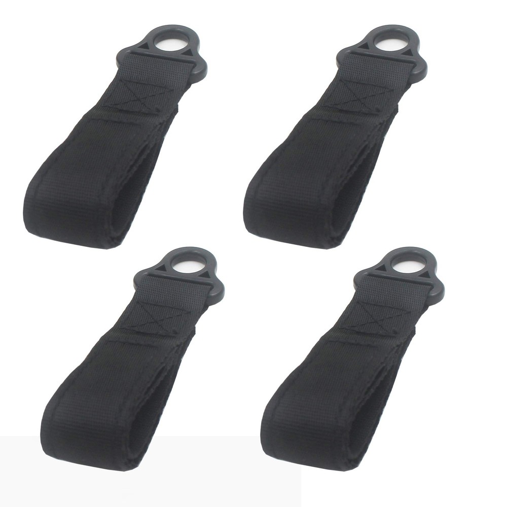 YYST Heavy Duty Tool Belt Suspender Loop Attachment Accessories Large, Black