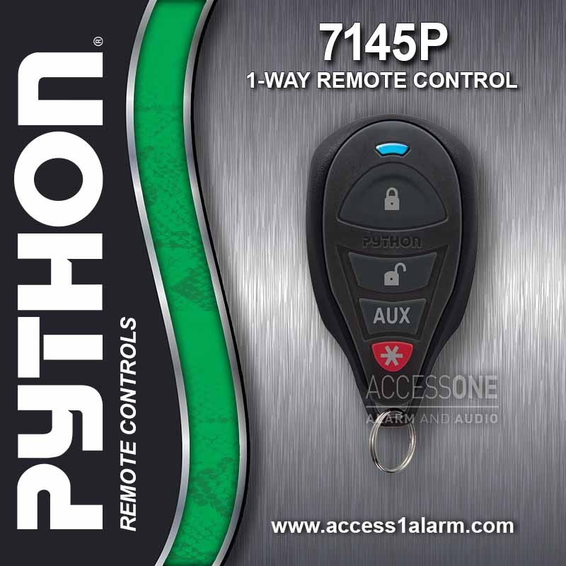 Python 7145P 1-Way 4-Button Remote Control Transmitter For 3305P EZSDEI7141