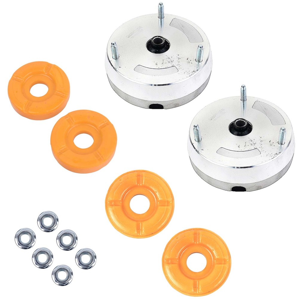 Front LH RH Strut Shock Mounts & Support Upper Lower Kit For BMW X5 X6 E70 E71