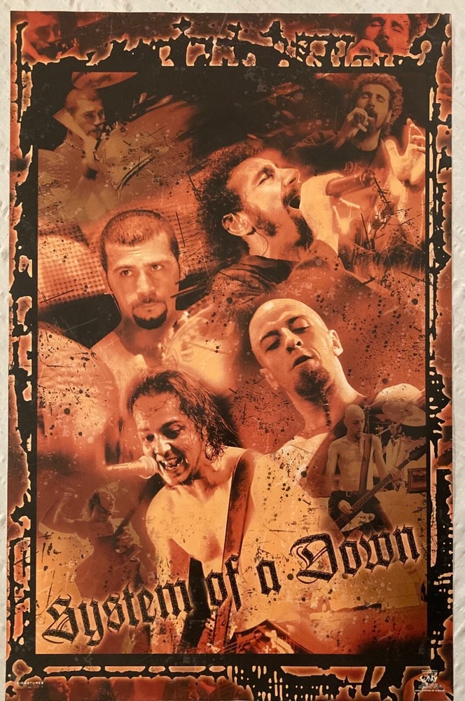 System Of A Down Poster Funky SOAD H