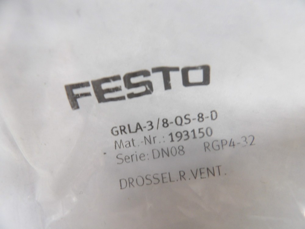 Festo GRLA-3/8-QS-8-D Valve