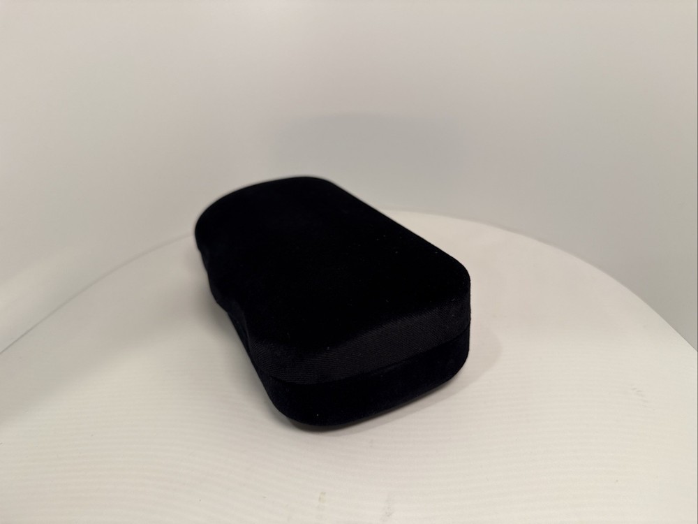 Gucci Black Velvet Clamshell case Large