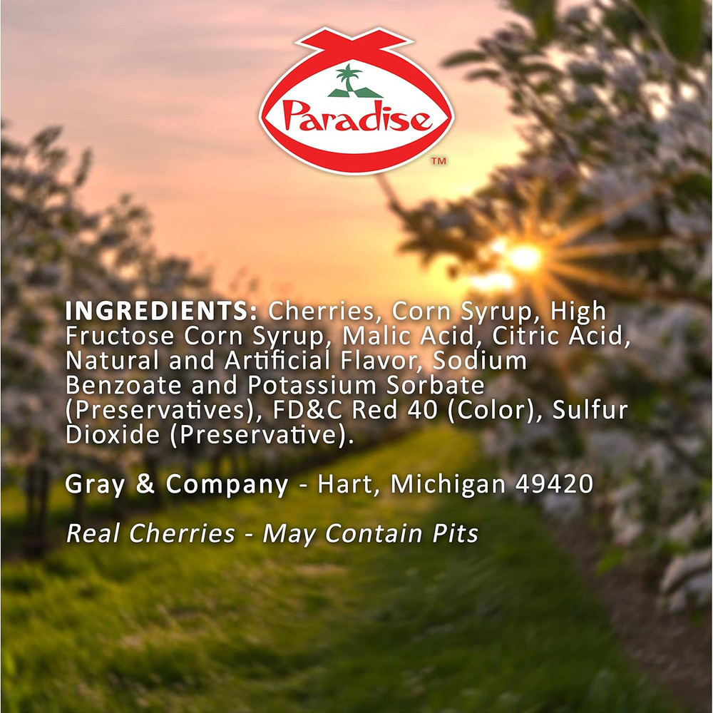 Red Cherries, 8 Ounce