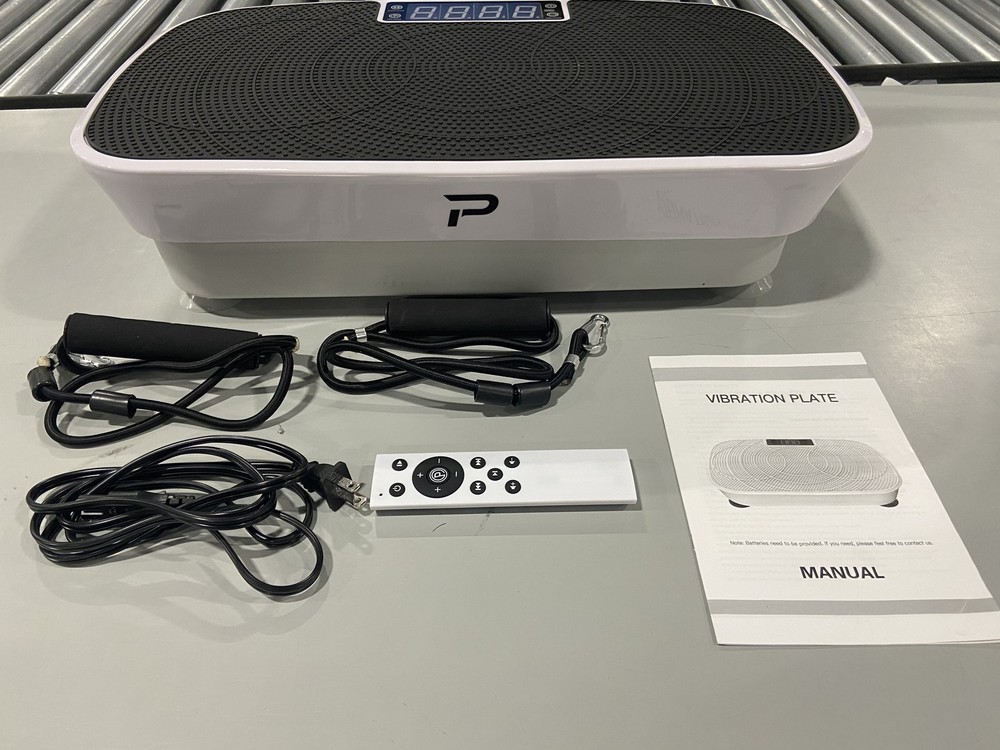 COOLHUTEXERCISE MACHINE VIBRATION PLATE FOR WEIGHT LOSS, - Scratch & Dent