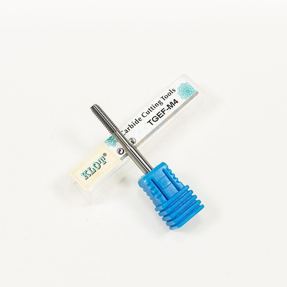 KLOT Solid Carbide Forming Plug Tap Chipless Cutting M1-M5 Metric Thread Tool