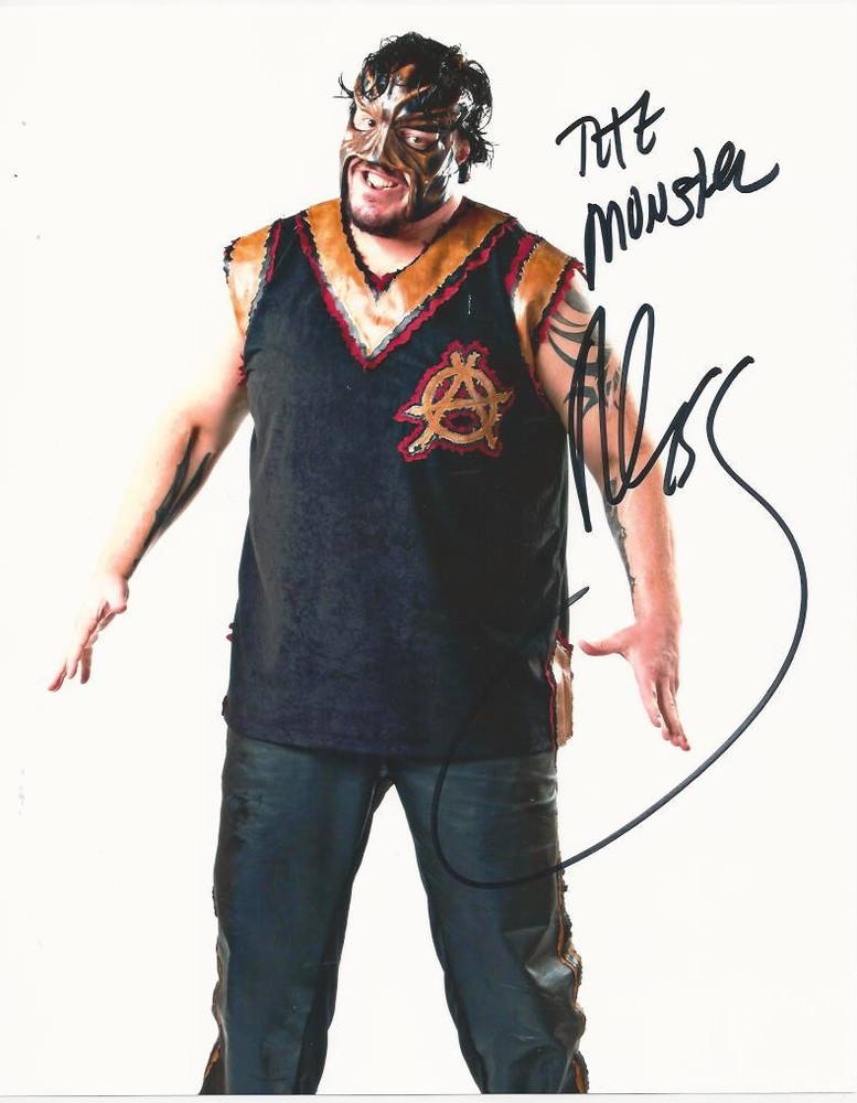 Abyss - Wrestling signed photo