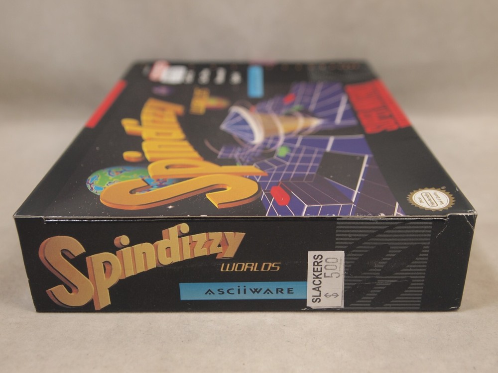 Spindizzy Worlds (Super Nintendo | SNES) Authentic BOX ONLY