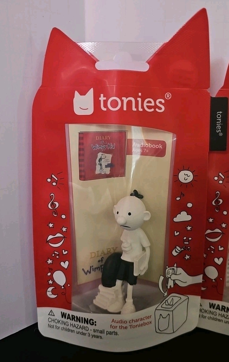 Tonies Diary Of A Wimpy Kid, Planet Omar & Charlie and Chocolate Factory - ALL 3