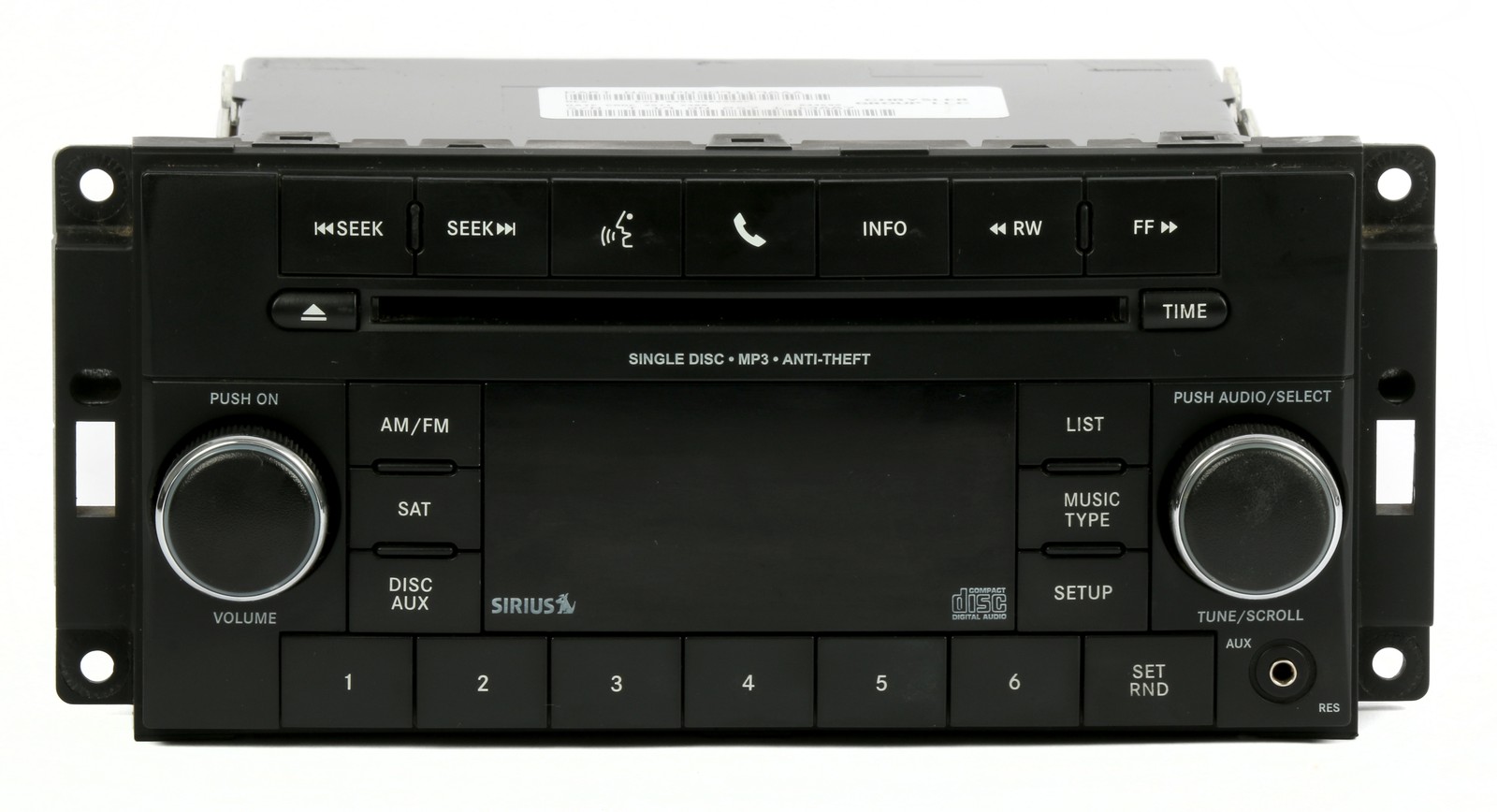 Remanufacture SERVICE for 2012-17 Jeep Wrangler Radio AM FM CD P05091198AB RES