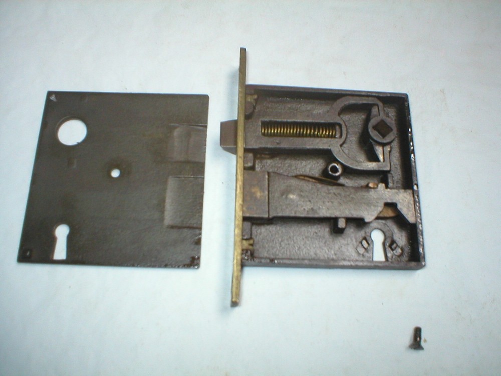 Antique Mortise Lock with Wide Backset