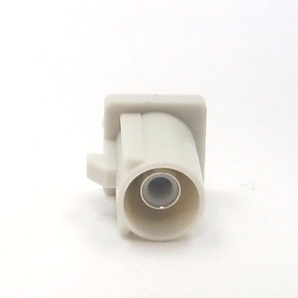 4pcs Auto FAKRA Straight Plug Crimp for RG174 Key Code: B (White)
