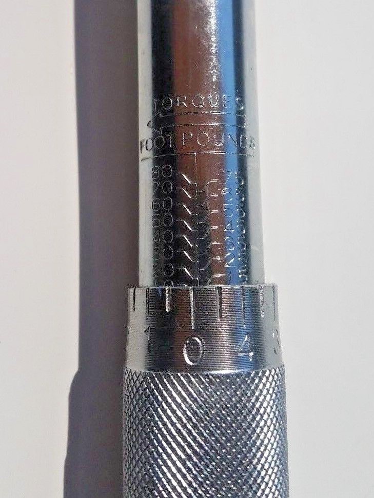 Set of 3 Pro Reversible Click Type Torque Wrench Sizes 1/4", 3/8", 1/2"