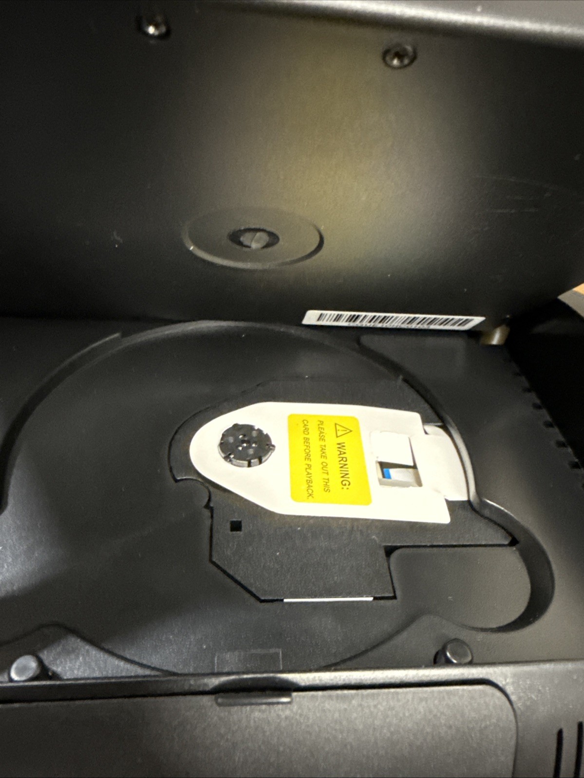 POWER ACOUSTIK HR-71CC 7" CAR HEADREST MONITOR LEADED IN A LEATHER HEAD REST NEW