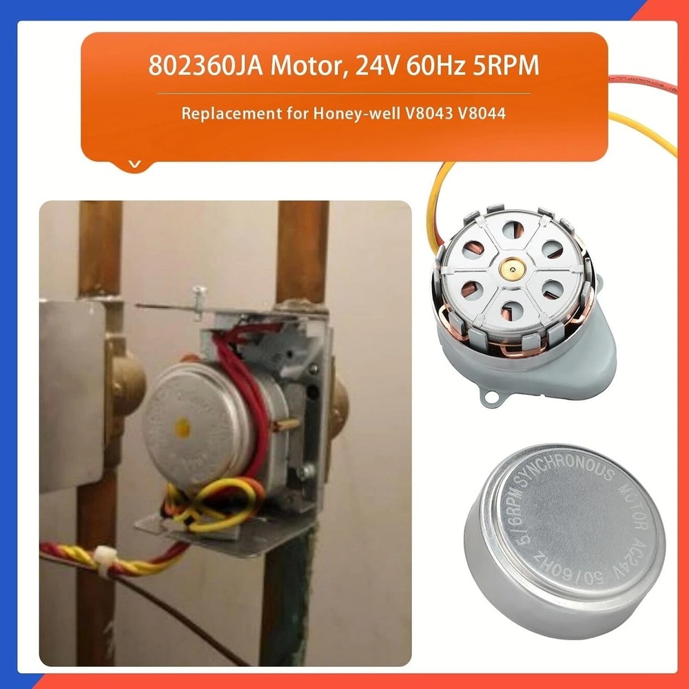 Long-lasting 24V Motor for Zone Valve - 2Pack