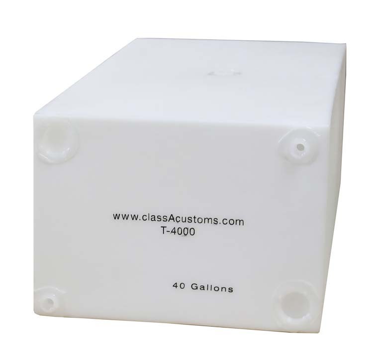 Class A Customs 40 Gallon Fresh / Gray Water Holding Tank RV Concession T-4000