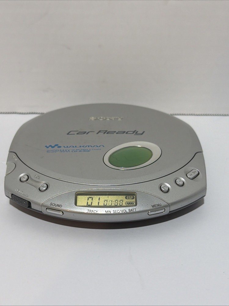 Sony Walkman D-E356CK CD Player ESP MAX Car Ready – Tested & Working