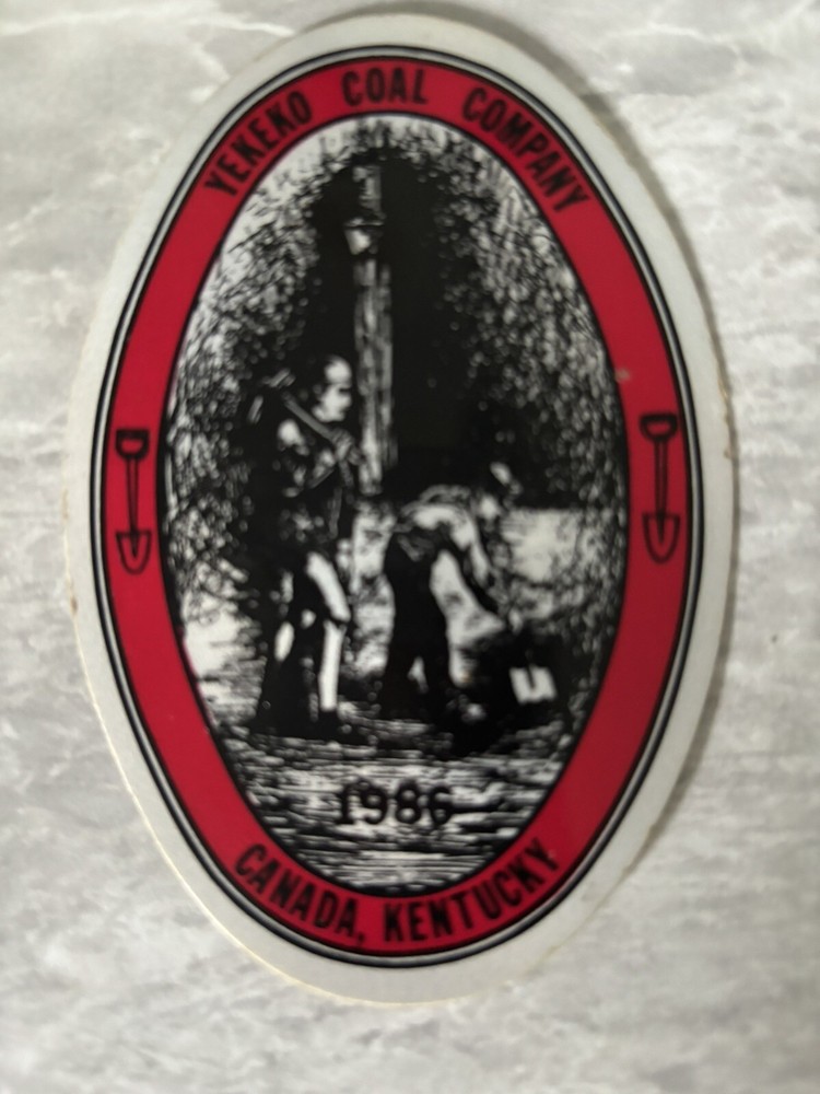 NICE COAL MINING STICKER Older Coal Company