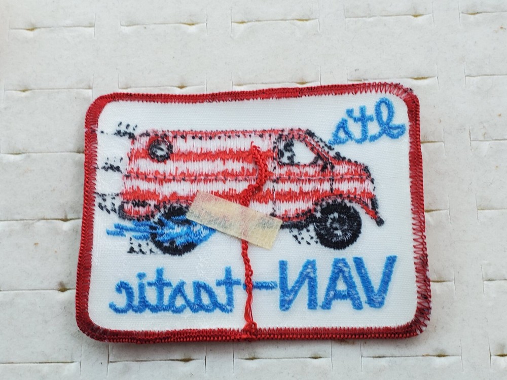 Vintage NOS Patch It's Van Tastic Shirt Jacket Hat