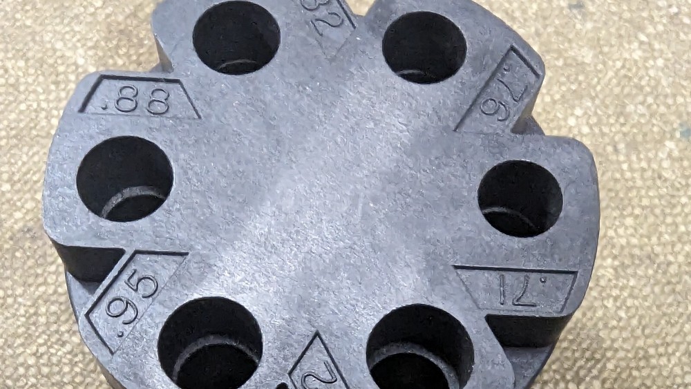 Lee Auto Disk powder measure inserts, C