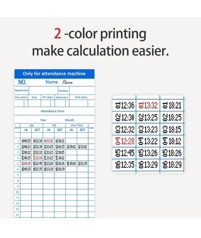 Time Clock and Accessories Bundle