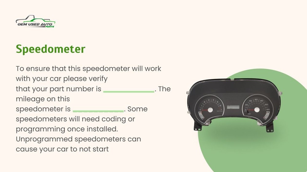 2016 Mini Cooper Speedometer Instrument Cluster Gauges MN0M1