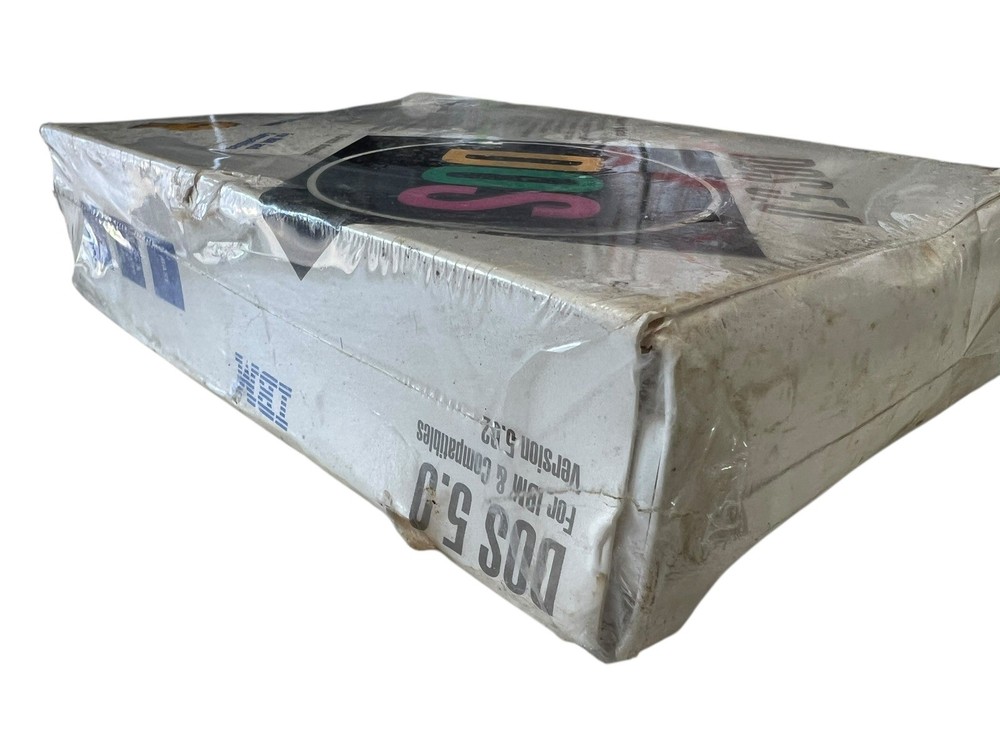 Microsoft MS-DOS 5.0 Sealed Damaged Box READ
