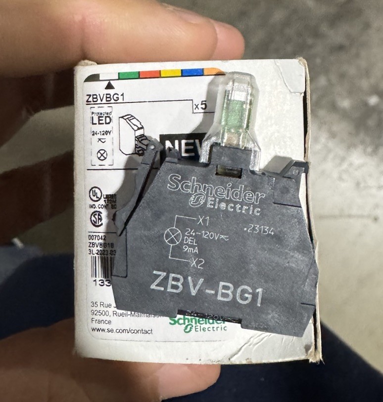 Schneider Electric ZBV-BG1 LED Light Block
